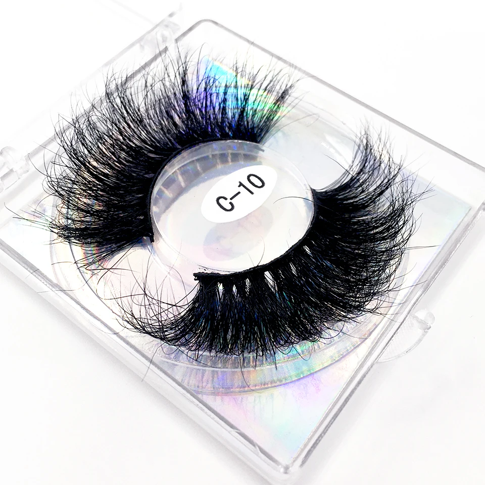 

Real Mink Eye Lashes Self-design Boxes Natural Handmade Eyelashes Wholesale