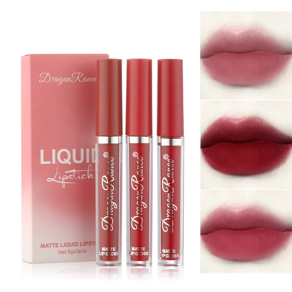 

3 Colors/set lip gloss plumper wholesale lip gloss private label lip gloss
