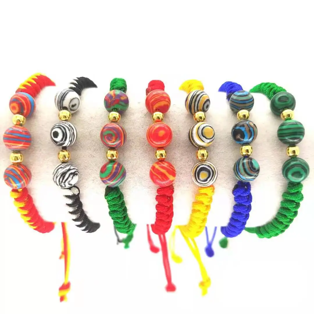 

KDB8205 wholesale fashion natural stone bracelet handmade rope bracelets