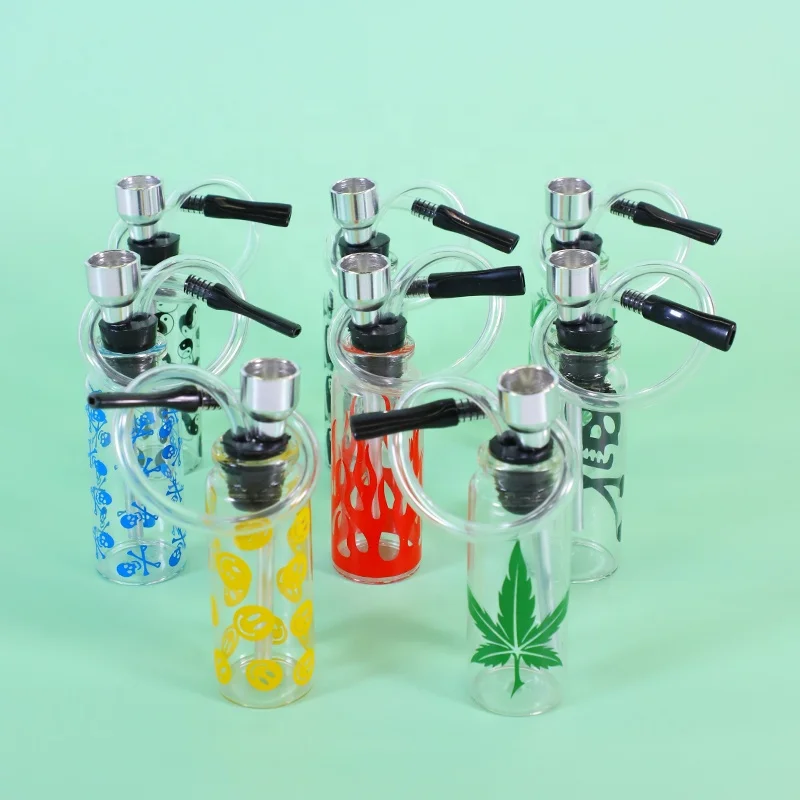 

UKETA weed accessories smoking pipes tobacco water bottle glass smoking pipe, Optional