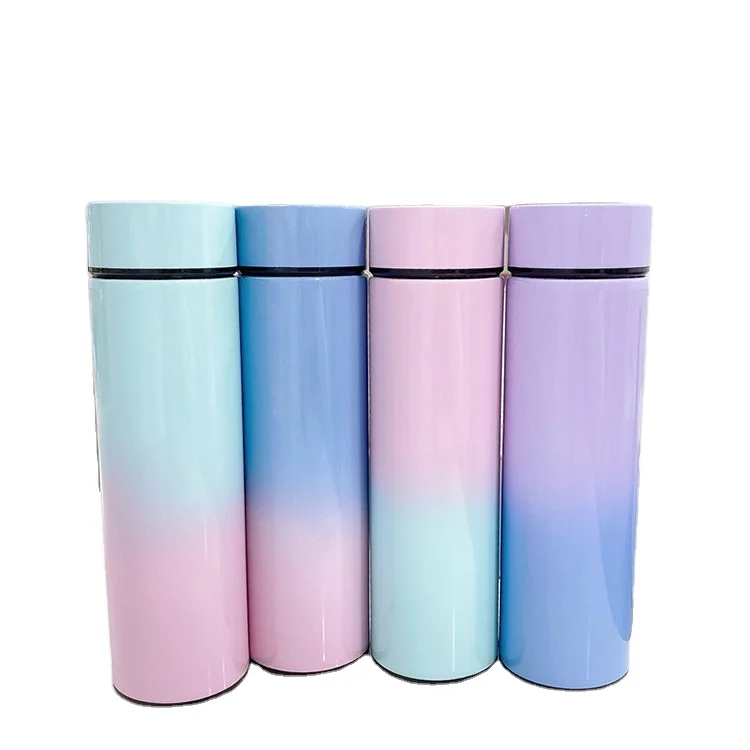 

500ml/17oz Smart Vacuum Insulated Stainless Steel Water Bottle with LED Temperature Display, Customized color acceptable