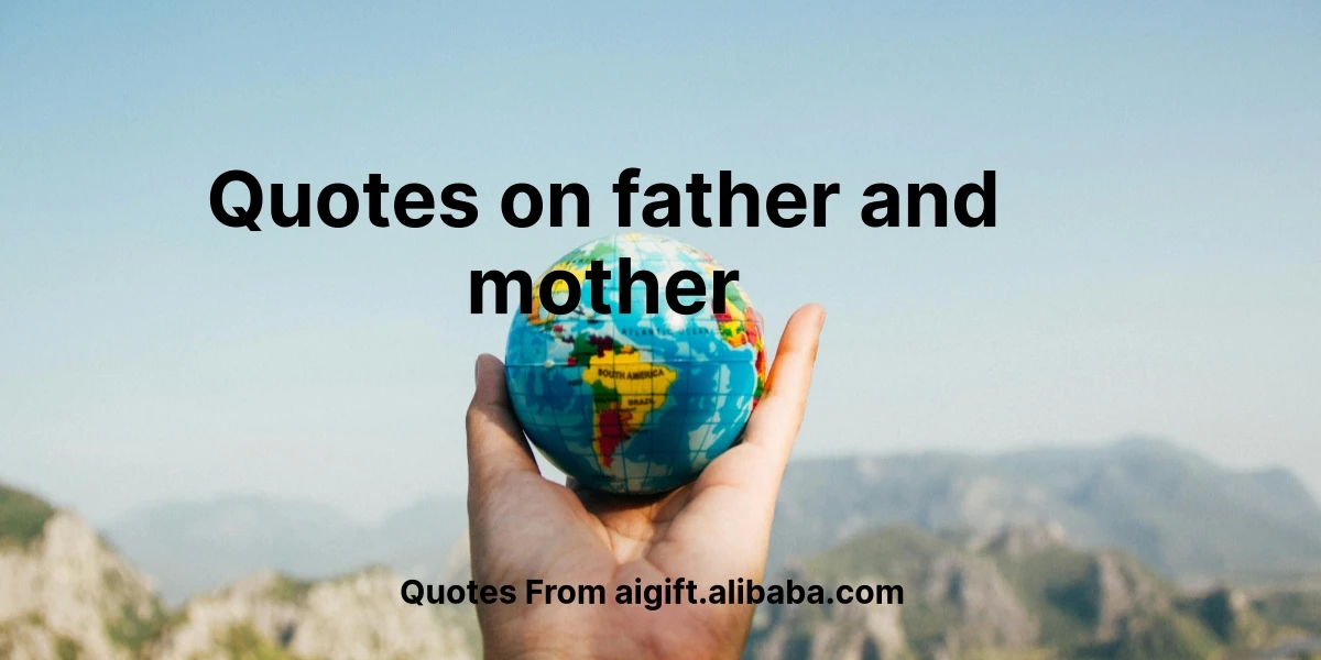 quotes on father and mother