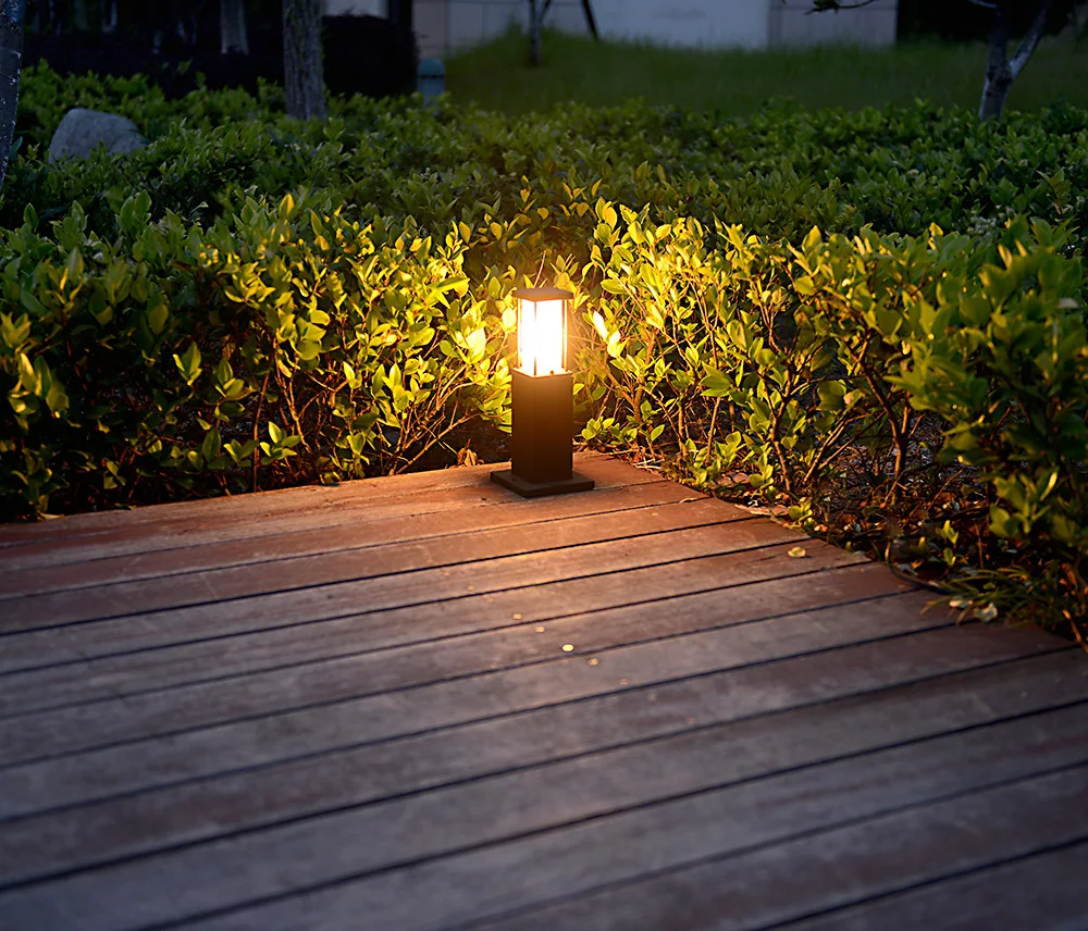 New Item Good Quality Square Light Stand Outdoor Lighting Garden