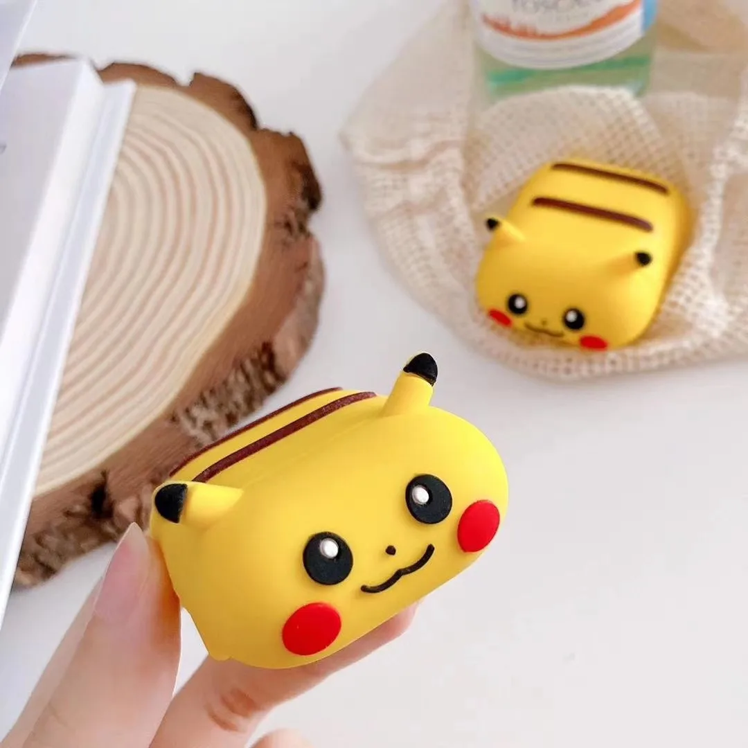 

3D Cute Funny Cartoon Papa Grovelling Covers For Airpod Regular For Apple Airpods 1 2 Cases