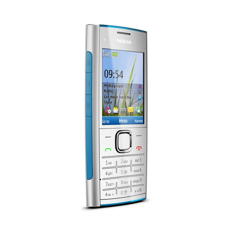 

Rejuvenated Restored GSM cell phone With BL-4C Battery for nokia X2-00
