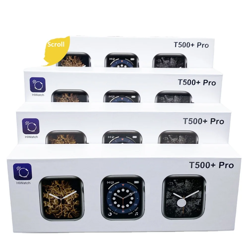 

South Ame Low Price High Quality T500+Pro HiWatch Reloj iwo Waterproof Smart Watch