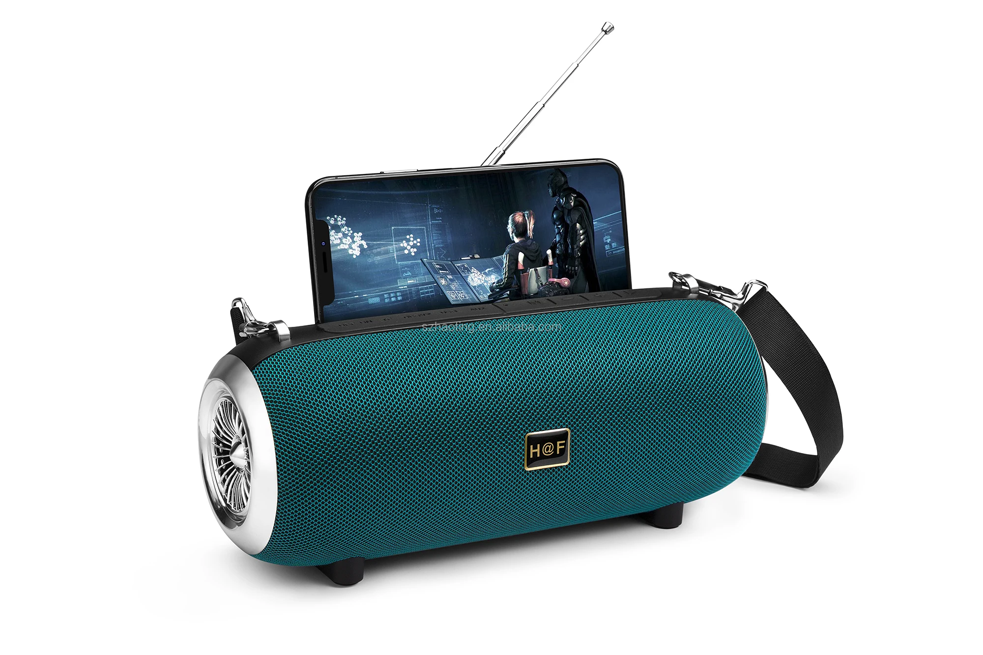 Hot sale portable HF-F666 wireless bluetooth outdoor speaker for mobile phone promotion gift - ANKUX.COM