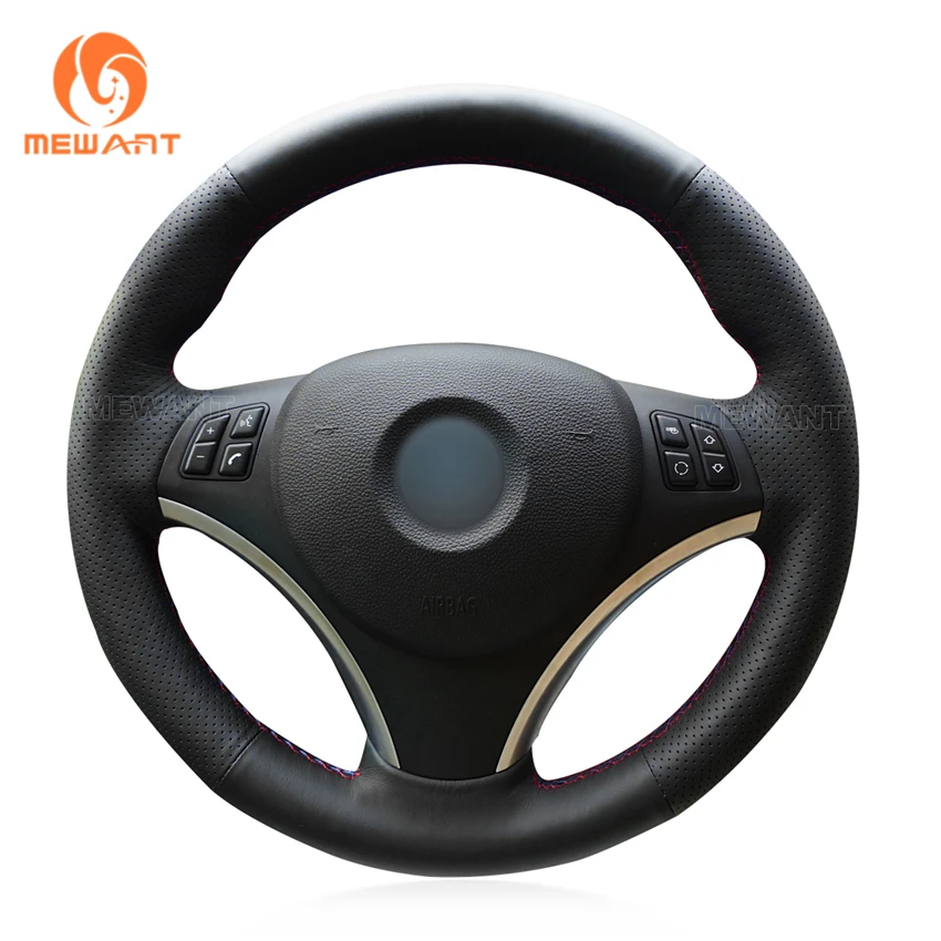 

MEWANT For BMW E87 E81 E82 E88 M E82 E90 E91 E92 E93 X1 E84 M3 E90 E92 E93 Girly Car Best Steering Wheel Covers New Design 2pc