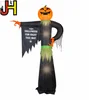 Halloween Outdoor Inflatable Scary Air Dancer Sky For Promotion