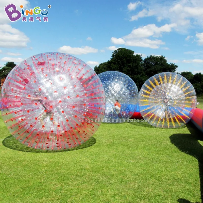 

Customized 2.5m inflatable zorb ball / inflatable beach zorb for sale, Customized color