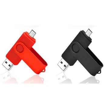 Classic Swivel Dual Port OTG 2.0 3.0 8GB 16GB 32GB 64GB USB Flash Drives for Android - ANKUX.COM