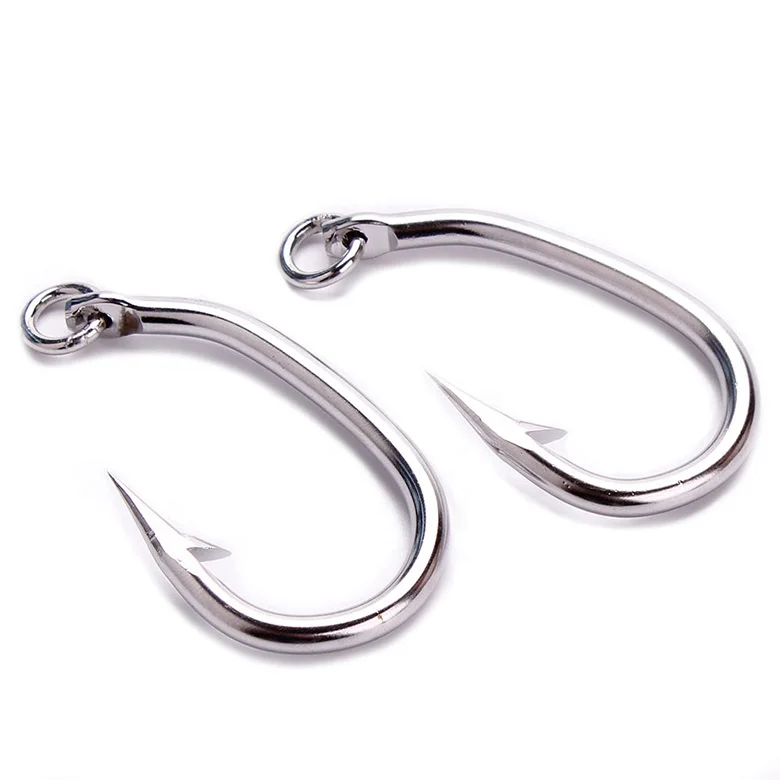 

Heavy Duty Stainless Steel Commercial Longline Fishing Tuna Hook With Ring