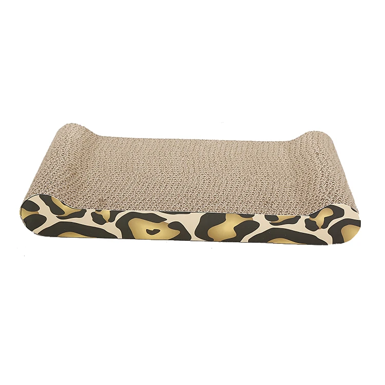 Cardboard Recyclable Corrugated Scratching Pad Scratch-resistant Bed Cat Scratcher Cardboard