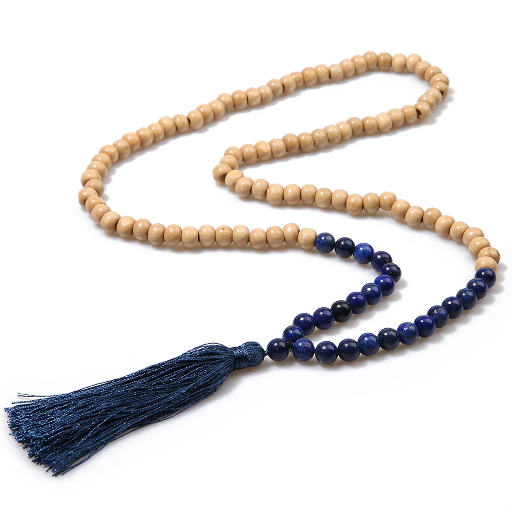 

Hot Necklace Beads Tassel Beaded Necklace Charm Pendant Necklace