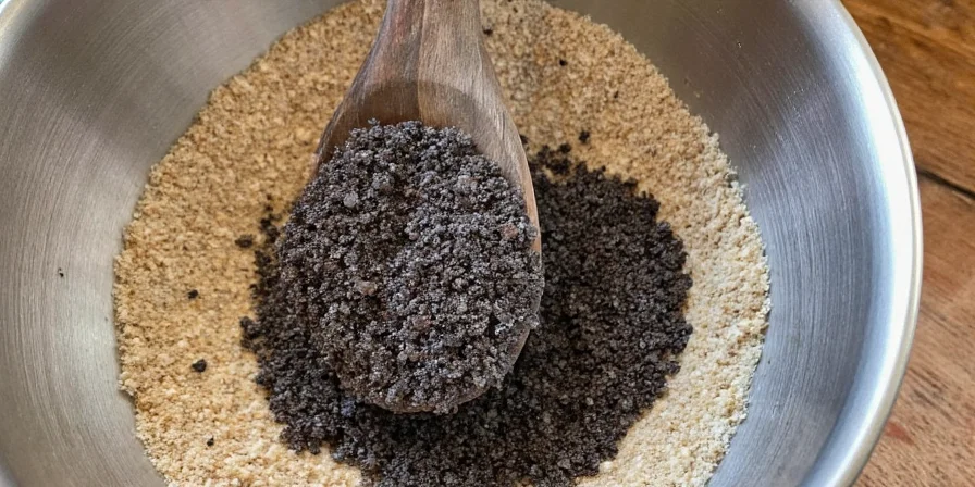 Health benefits infographic of black salt