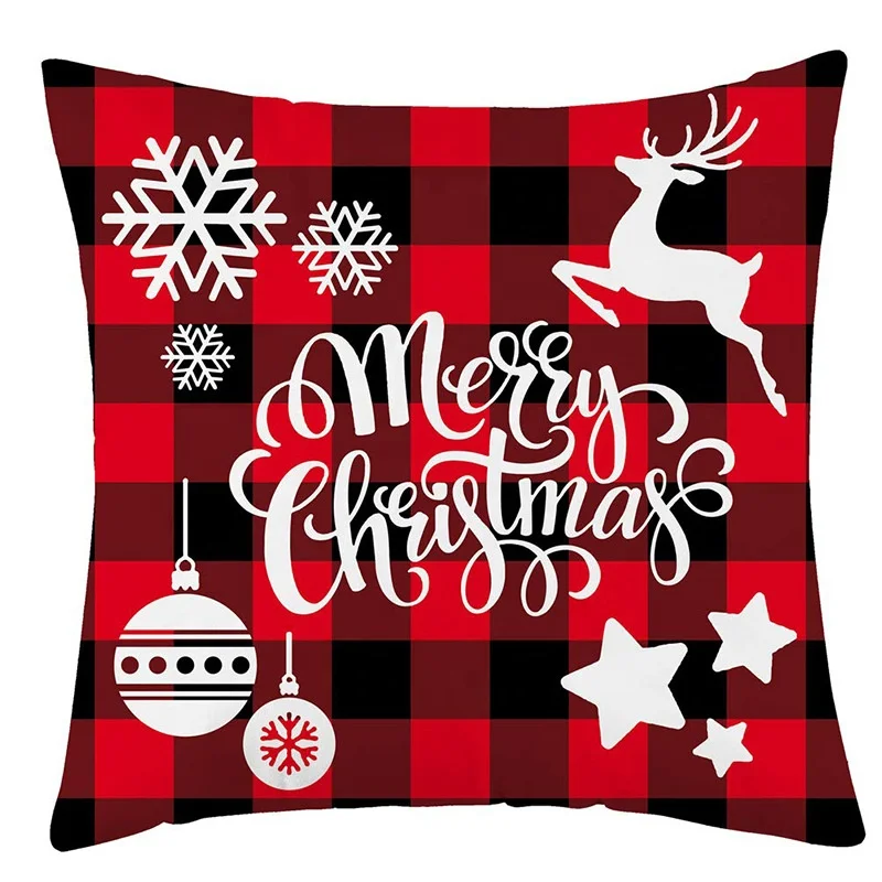 

Christmas pillowcase 2022 Home European Linen sofa cover cushion cushion cushion pillow cover