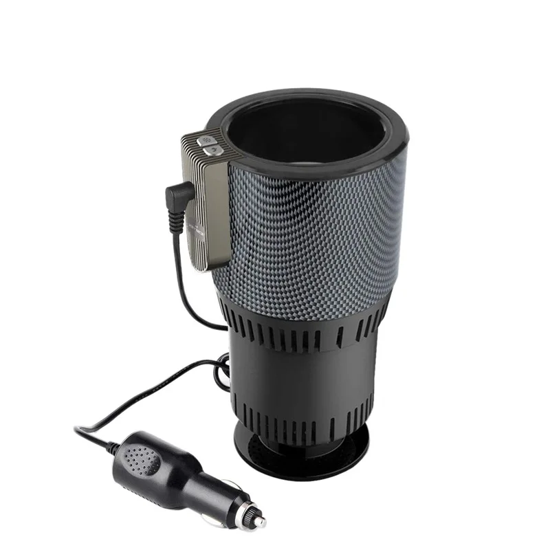 

Car cooling and heating cup quick cooling and heating water cup drink juice cooling cup 12v24v, Black, white, gray