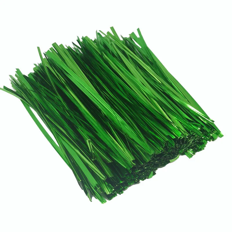 

15CM Plant Green Twist Tie Flower Branch Fixing Multi-functional Plastic-Coated Garden Training Wire