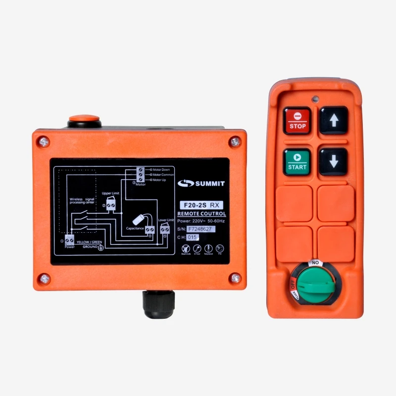 

SUMMIT Two channel directions radio remote control for electric winch and hoist motor PA1000 PA600 PA400 F21-2S-WD