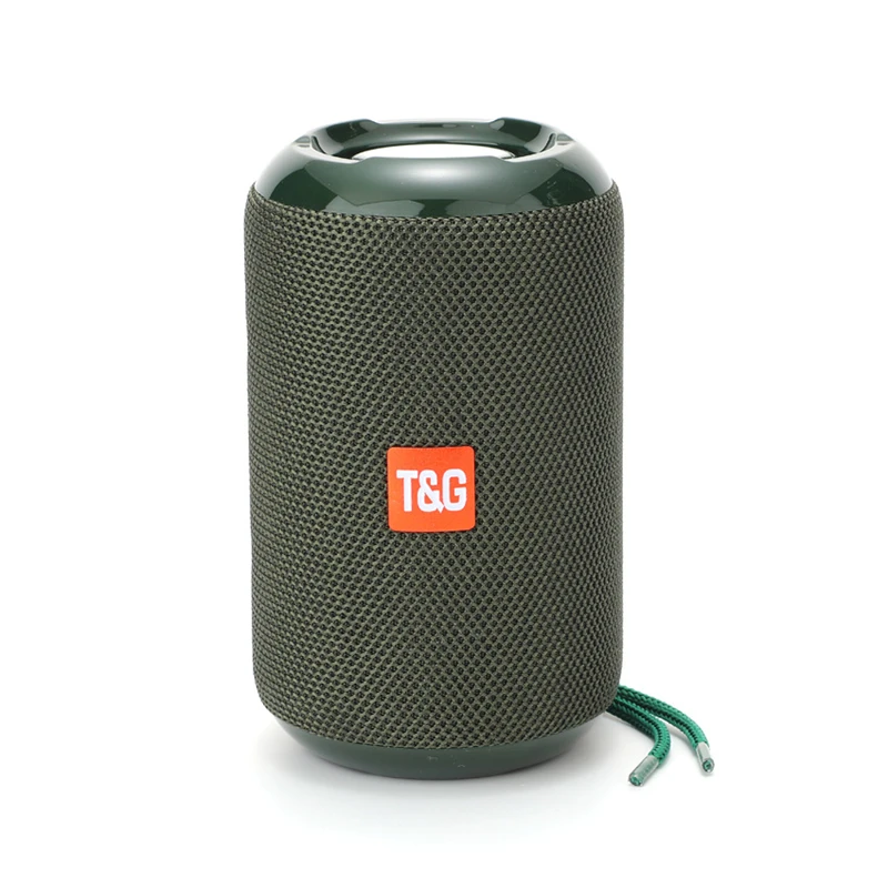 2020 New portable stereo wireless speakers TG524 small loud speaker outdoor waterproof music player with FM radio TWS function - ANKUX.COM
