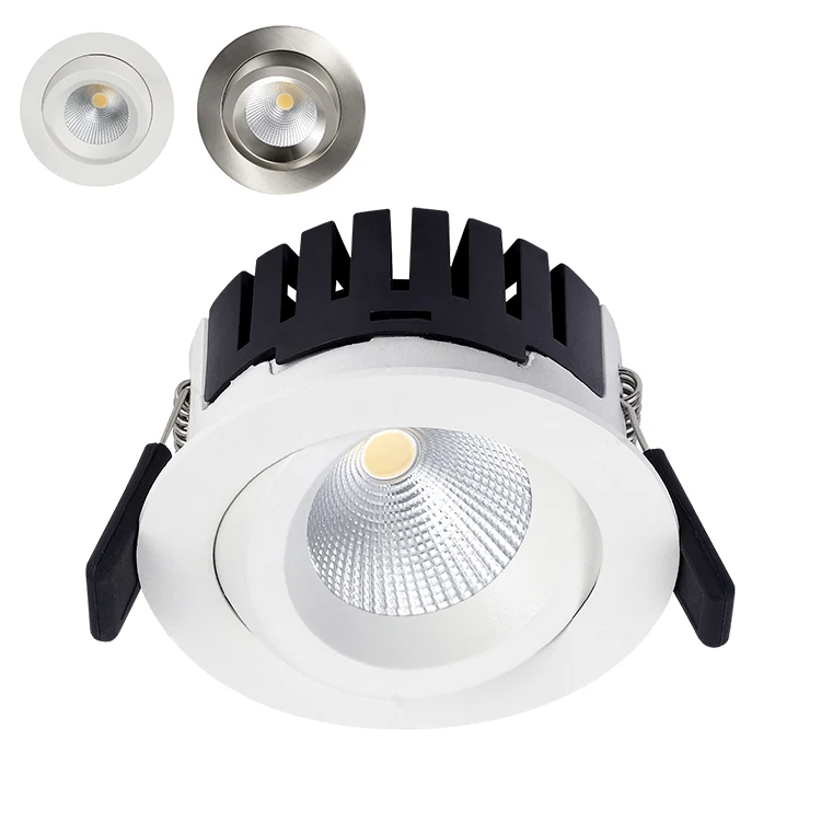 Flicker Free 8w IC Ceiling Lamp Led Spot Light modern cob dimmable led downlight led cob round recessed