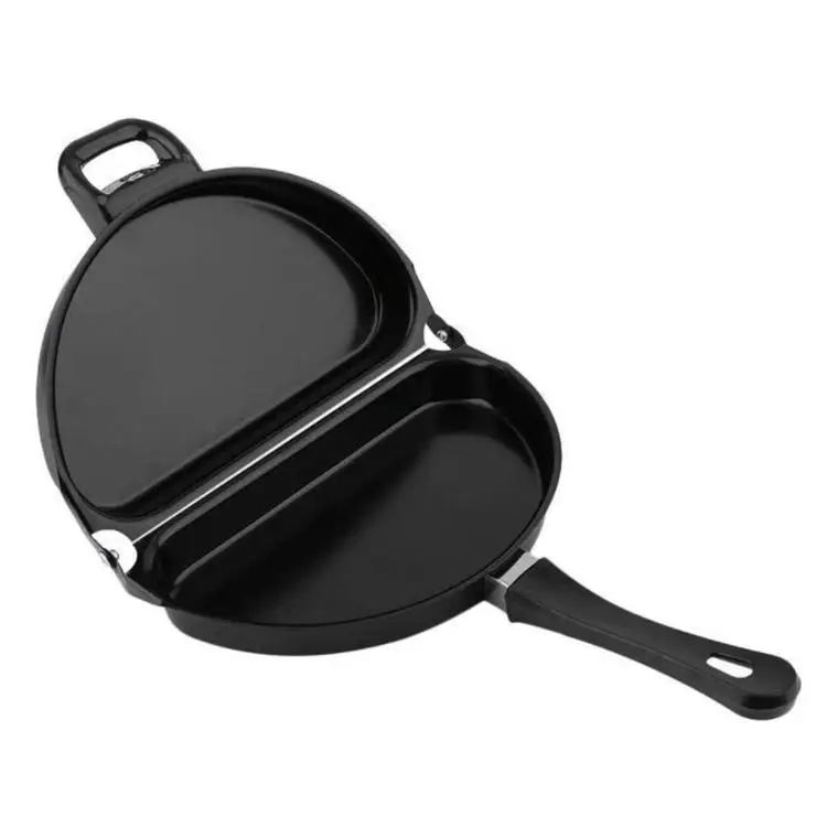 

Frittata and Omelette Pan Nonstick Double Side Folding Pan Practical Pan suitable for cooking small portions