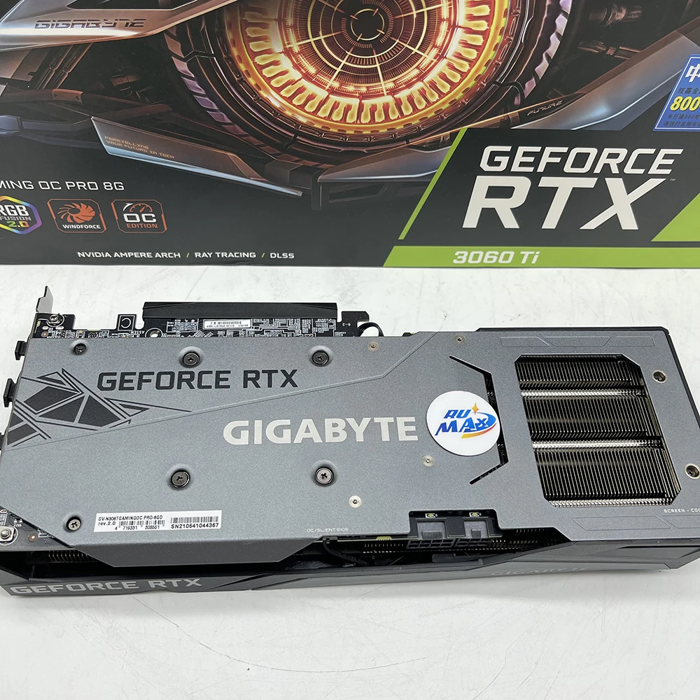 

Rumax 2021 Newest Graphics Cards GIGABYTE RTX 3060 Ti GAMING OC 8G Desktop Gaming GIGABYTE 3060Ti