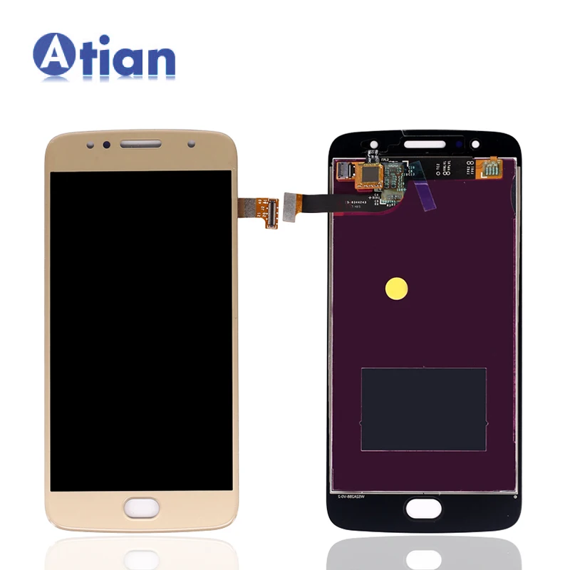 

100% Tested LCD Display For Moto G5S LCD For Moto G5S XT1793 XT1794 XT1792 LCD Screen Touch Digitizer Assembly, Black, white, gold