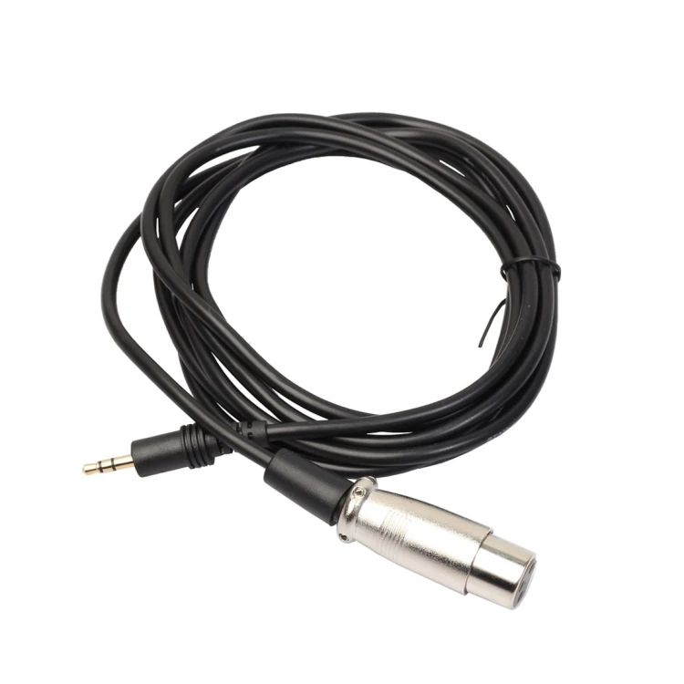 

Dropshipping Customized Logo 3m 3.5mm Male to XLR Female Microphone Audio Cable
