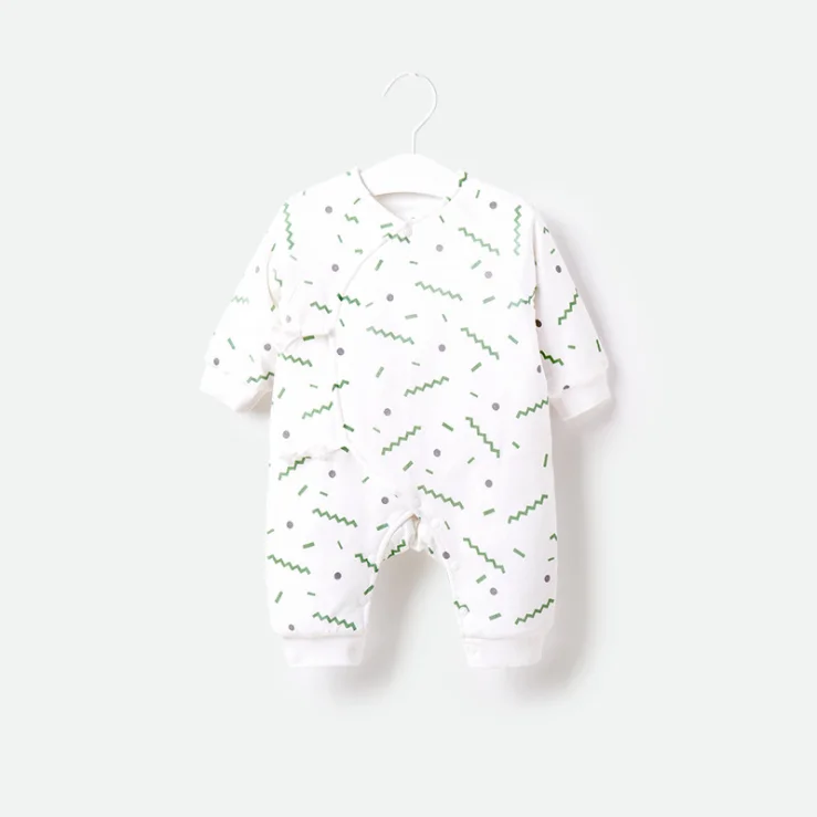 

Wholesale Custom newborn Organic Cotton Short Sleeve Style baby boy girl clothes blank Baby Romper, Customized color