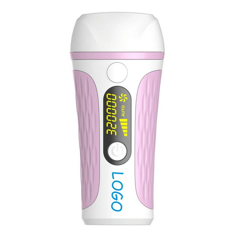 

Custom logo handheld painless 5 gear options IPL laser hair removal handset 2020