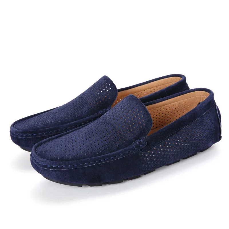 

New design slippers for mens driving shoes comfortable soft breathable vintage style driving shoes