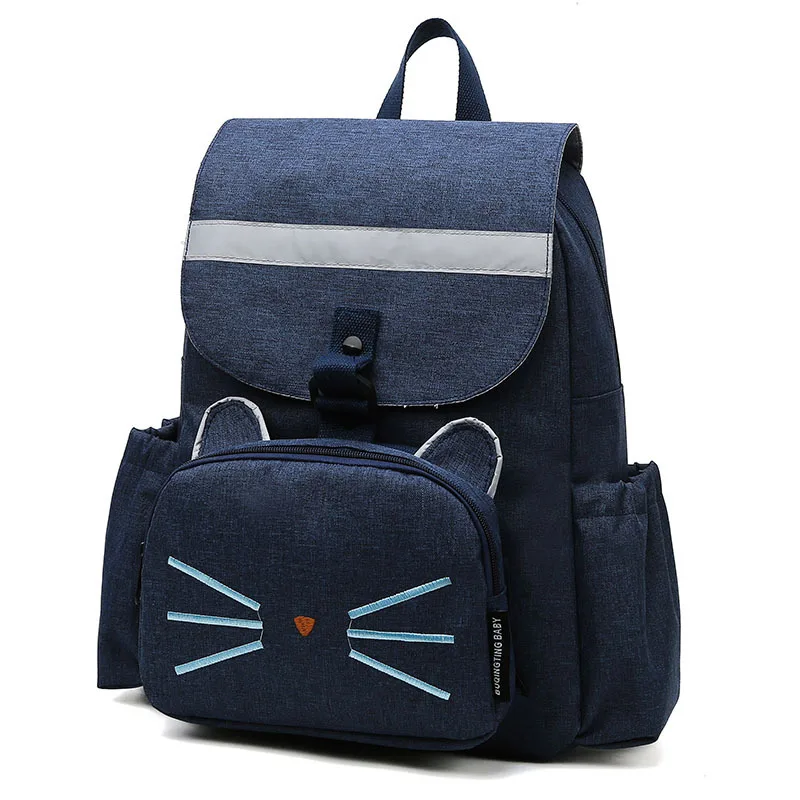 

OEM Factory Twinkle Cross-border Cloth Double-shoulder Anti-lost Bags Deluxe Backpack Nappy Bag
