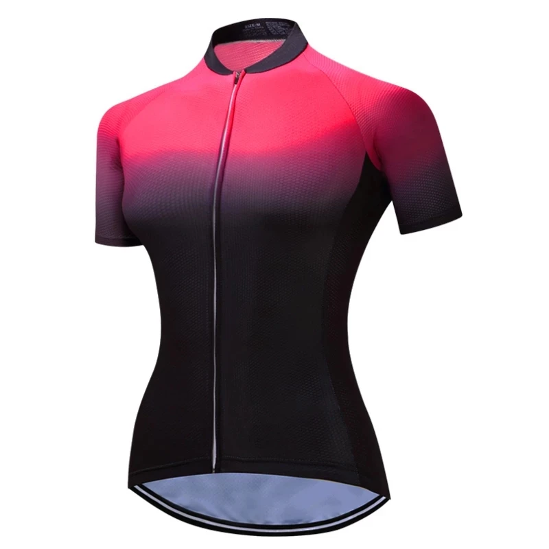 

High Quality Woman Cycling Clothes Summer Cycling Jerseys MTB Jerseys for Ladies Outdoor Girl Bicycle Tops