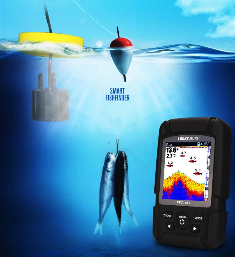 Sonar Fish Finder Light Lure Sensor