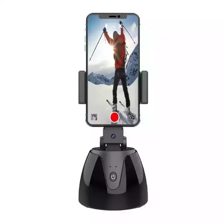 

Hot selling Live selfie artifact panoramic follow up anti shake Intelligent AI facial recognition mobile PTZ Selfie Stick