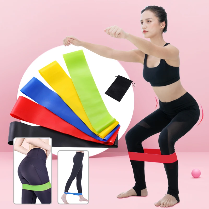 

Fashion Eco-friendly Loop Resistance Gym Custom Logo Mini Band, Black,blue,green,yellow,red or customized