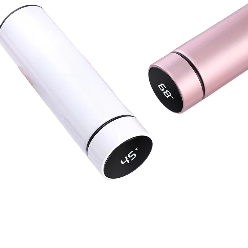 

Smart Temperature Display Stainless Steel Thermos Vacuum Flask Mug Coffee Travel Sport Portable Water Bottle, Customized color