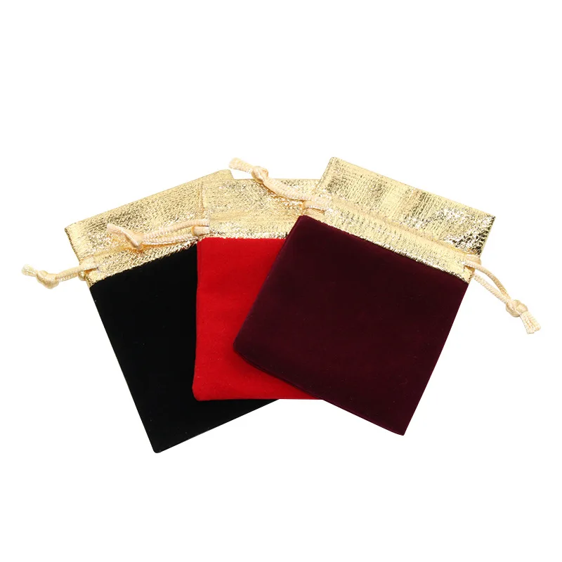 

Wholesale High grade flannelette bag velvet bag jewelry gift storage bag support customized logo