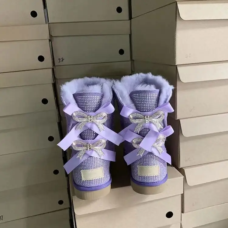 

2021 Snow boots Winter brand warm non-slip waterproof boots women winter 2021 Snow boots Winter brand warm non-slip waterproof, Black