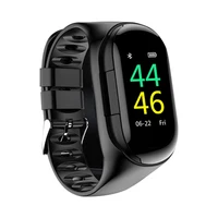 

2019 new M1Smart Bracelet 2 in 1 Smart Watch With Smart Talk Bluetooth Earphone Fitness Tracker Blood Pressure for IOS Android