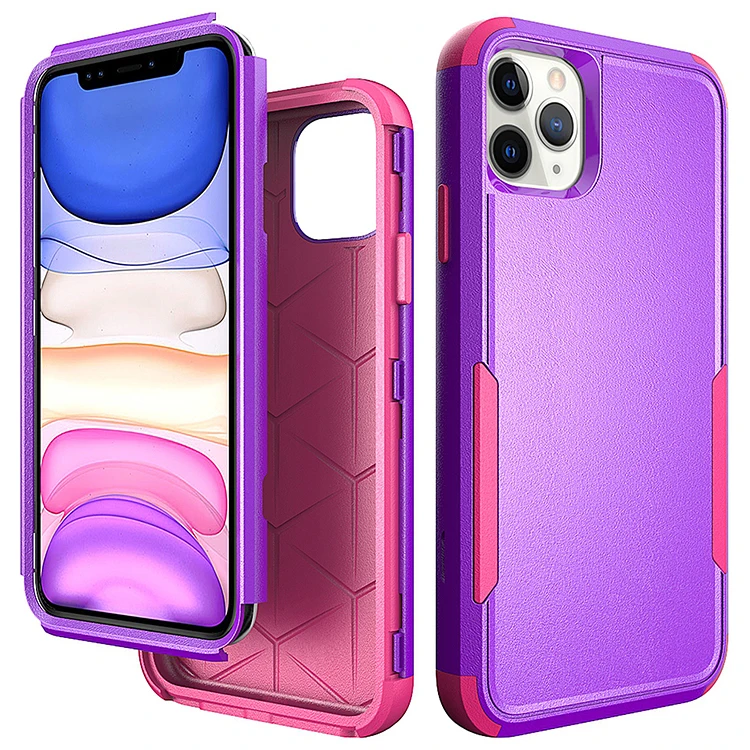 

OEM/ODM Welcome Hybrid Combo 2 in 1 Blank Sublimation Shockproof Phone Cover For Apple iPhone 11 Mobile Case