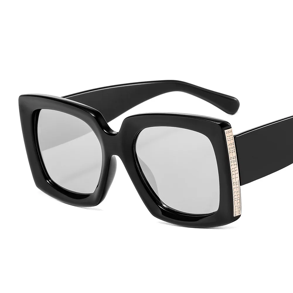 

Sunglasses Trendy 2021 Made Italy Square Personalized Designer Authentic Sun Glasses Women