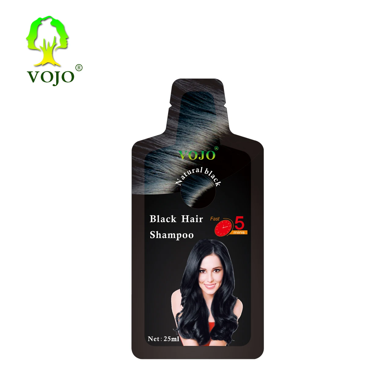 

VOJO best magic color hair dye made from 100% natural henna herbs, 2 colors
