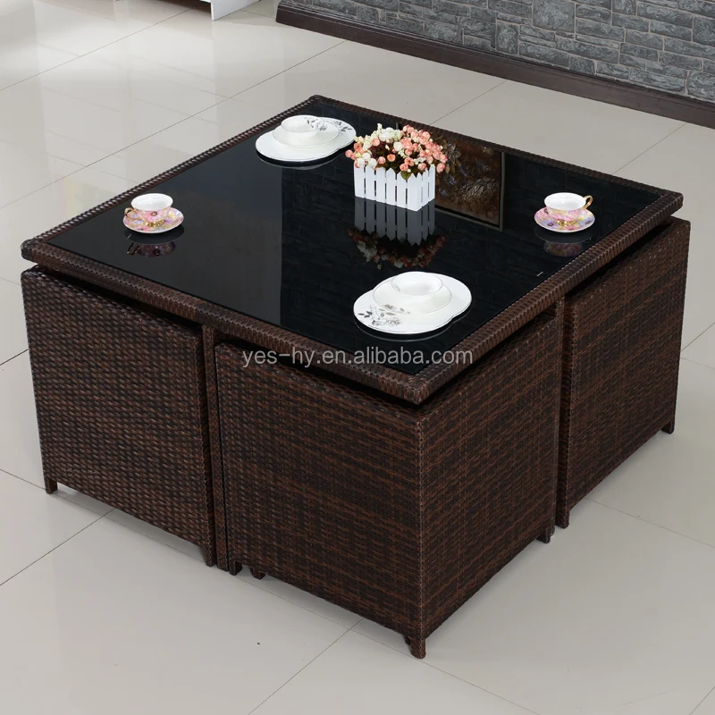 Cheap Garden Furniture Rattan 1 Table And 8 Chairs Z552