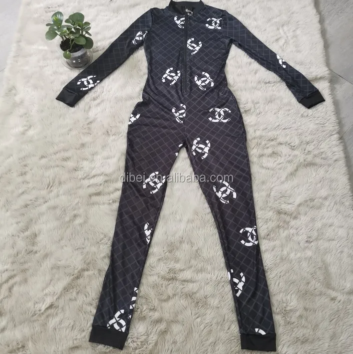 Sexy Onesie For Women Bodysuits Rompers Long Sleeve Women Onesie