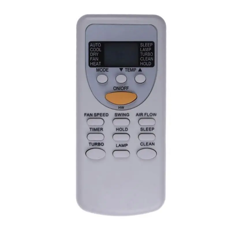 

Portable Air Condition remote control factory price replacement Universal controller good price for ZH/JT-03 have stock, Black