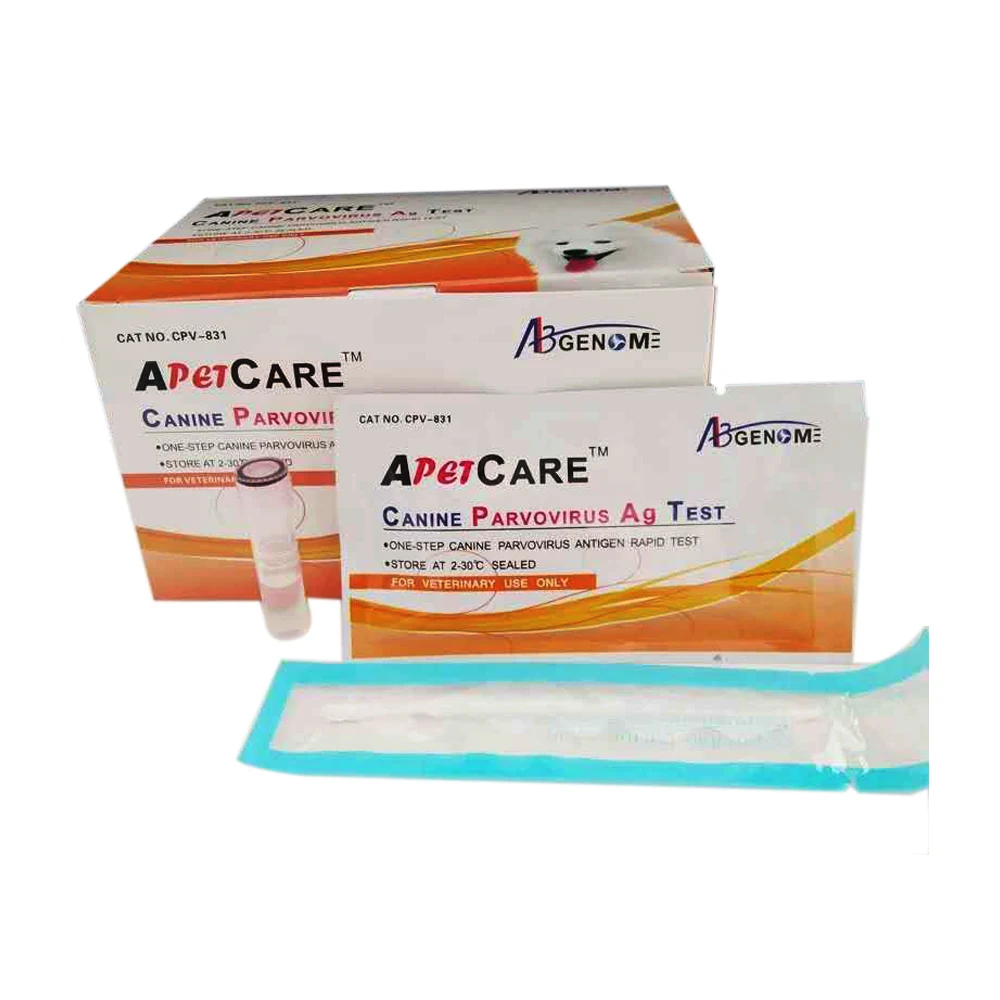 
High Quality pet rapid test CPV Canine Parvovirus Virsu Test Kit 