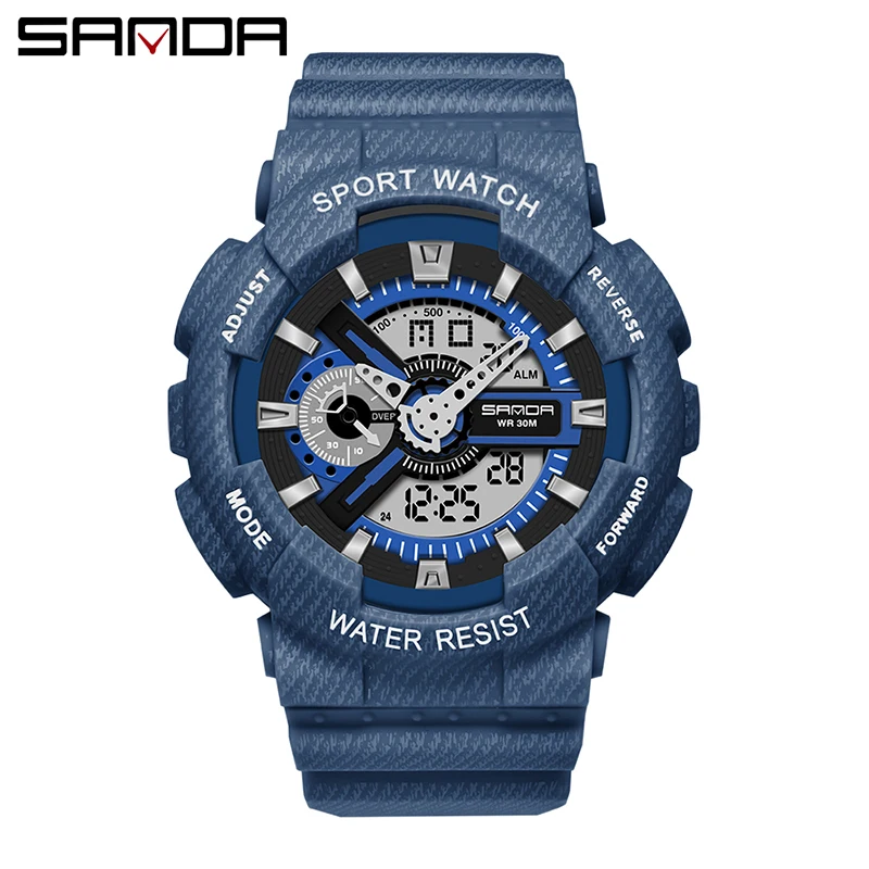 

Wholesale Cheap Reloj Masculino Wristwatch Waterproof Sports Analog Digital Watches