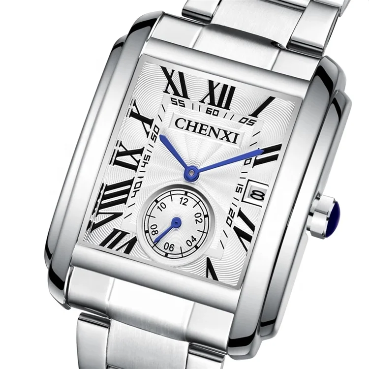 

CHENXI 2021 Wrist Watch Men Quartz Stainless Stee Waterproof Luxury Analog Watches for Men Clock Dropshippin